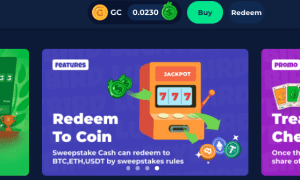 LuckyBird website header